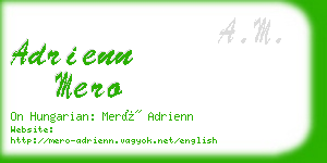 adrienn mero business card